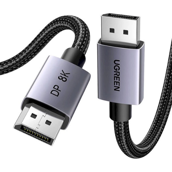 Фото - Кабель UGREEN DP120 DisplayPort to DisplayPort 1.4 8K@60Hz 3m Black (25906)