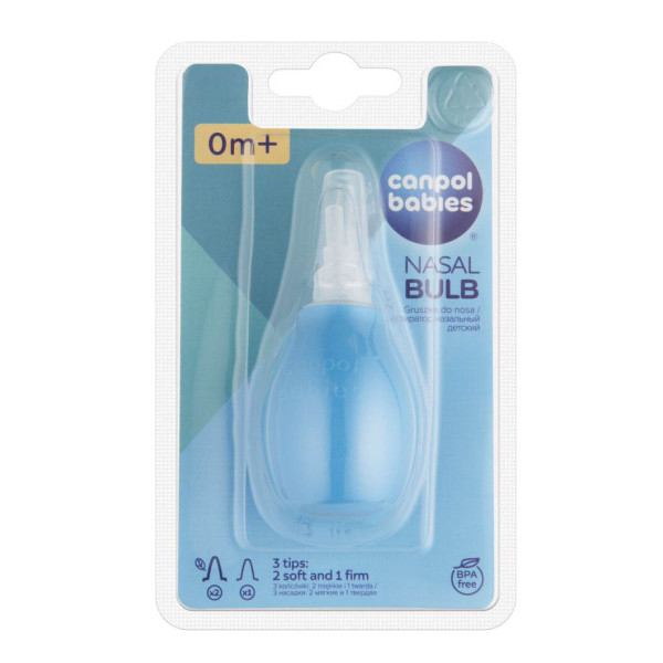 Фото - Аспіратор назальний дитячий Canpol babies з двома насадками (9/119)