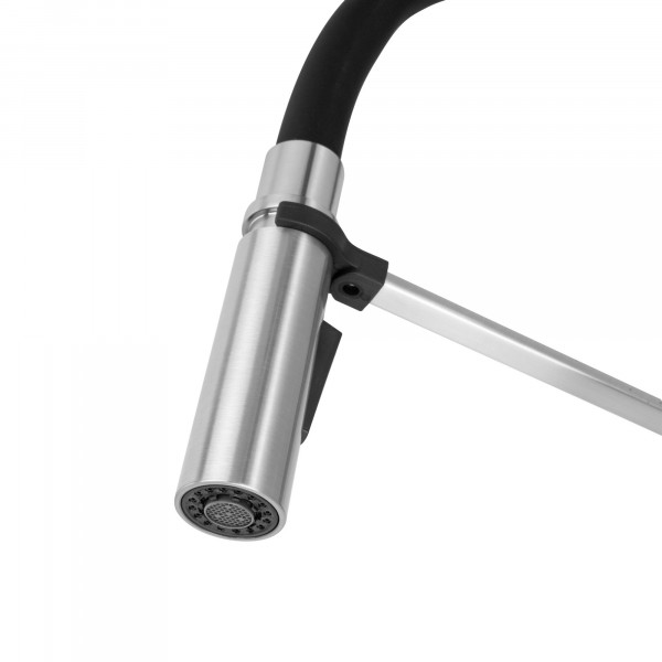Фото - Кухонний змішувач Gunter & Hauer EDEL Brush Black