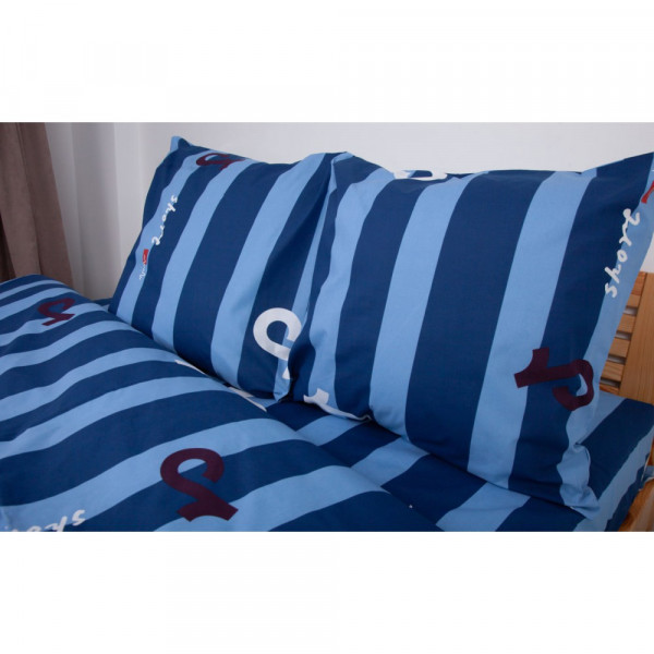 Фото - Комплект постільної білизни ТЕП Soft dreams Line Blue (2-03859_26458)