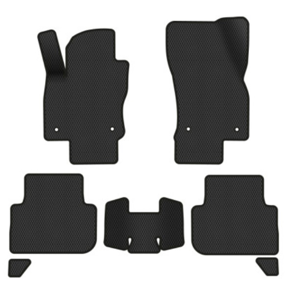 Фото - Коврики из экокожи в салон авто EVAtech ECO для Tiguan (Mk 2) Restyling Volkswagen 2020 2 поколение SUV EU VW41380CH7AV4BBB