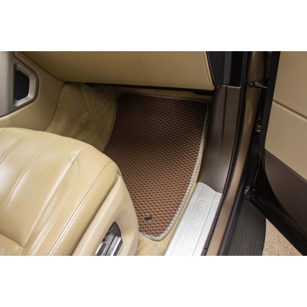 Фото - Коврики ворсовые в салон авто EVAtech Standard для Land Rover Range Rover (L405) 2012-2021 4 поколение SUV EU черный кант (LR21685Z3LA8VEB)