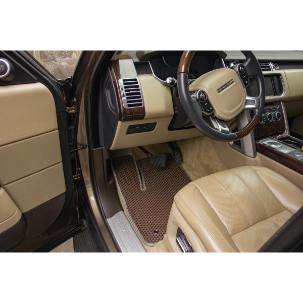 Фото - Коврики ворсовые в салон авто EVAtech Standard для Land Rover Range Rover (L405) 2012-2021 4 поколение SUV EU черный кант (LR21685Z3LA8VEB)
