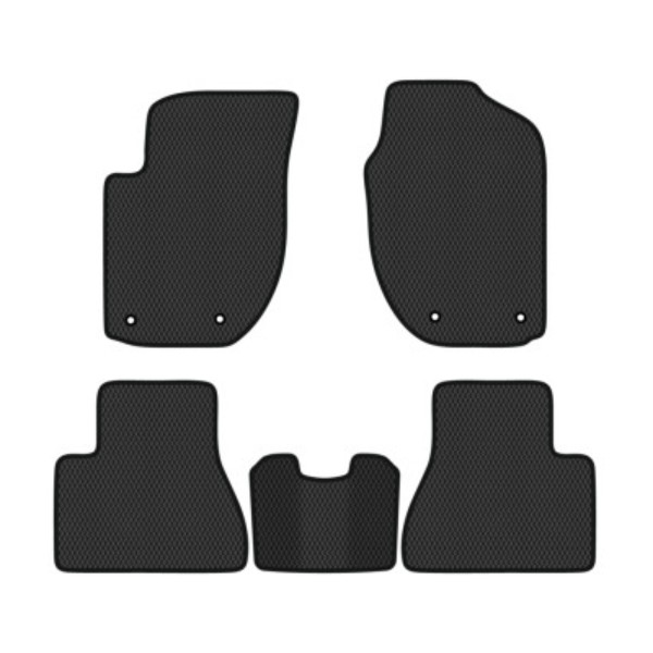 Фото - Килимки ворсові в салон авто EVAtech Standard для Land Rover Freelander (L314) 3-doors (with rest pedal) 1997-2006 1 покоління SUV EU чорний (LR23993CB5TL4VEB)