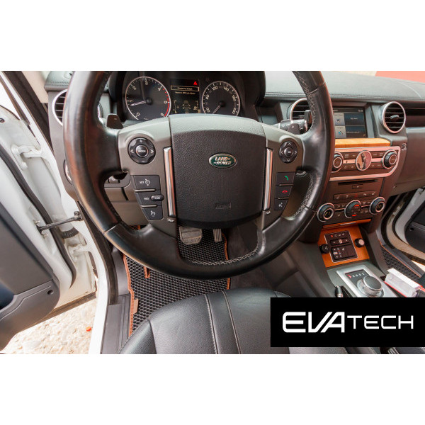 Фото - Килимки ворсові в салон авто EVAtech Standard для Land Rover Discovery 4 (L319) 2009-2017 4 покоління SUV EU чорний кант (LR3131CLB5TL2VEB)