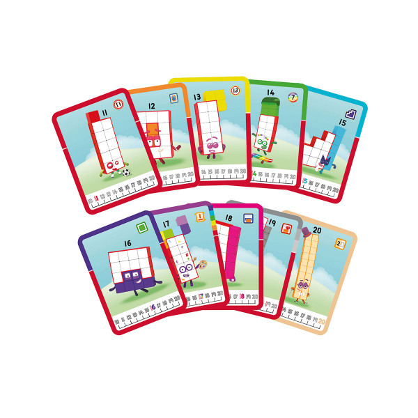 Фото - Настільна гра (3-4 роки) Learning Resources серії Numberblocks – Вчимося рахувати від 11 до 20 Mathlink® (LSP0950-UK)