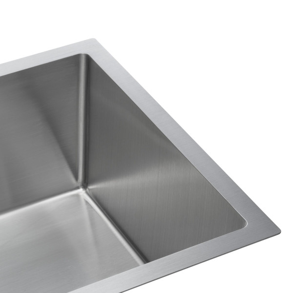 Фото - Мийка кухонна GRANADO Under top L STEEL S304