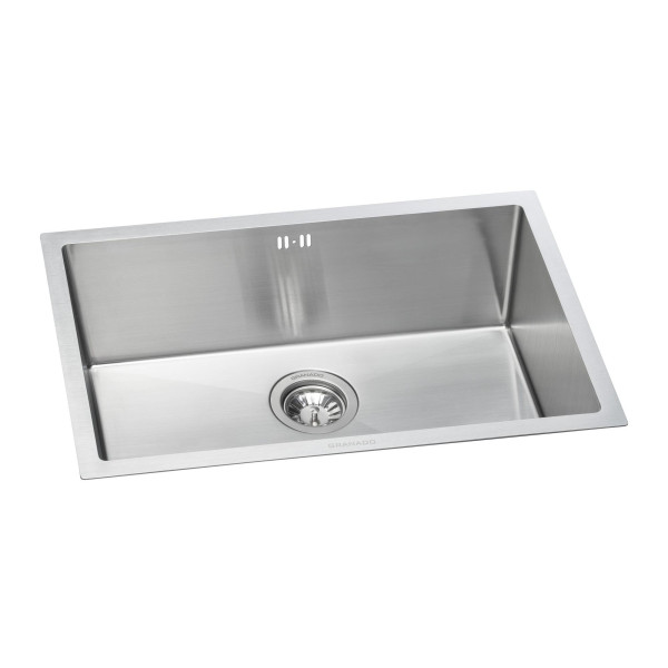 Фото - Мийка кухонна GRANADO Under top L STEEL S304