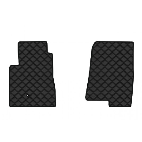 Фото - Коврики из экокожи в салон авто передние EVAtech ECO для Pajero Wagon (V60) 5-doors Mitsubishi 2000-2007 3 поколение SUV EU (MT1683AB2LA1BBB)