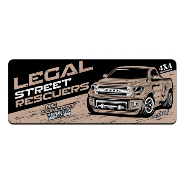Фото - Коврик для мыши игровой Voltronic Legal street rescuers (LA3027)