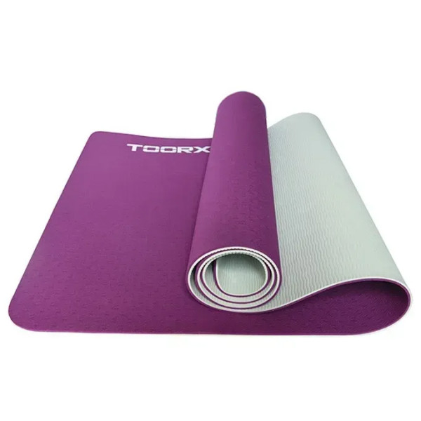 Фото - Килимок для йоги та фітнесу Toorx Yoga Professional TPE Burgundi/Perla (MAT-184) Фото - Килимок для йоги та фітнесу Toorx Yoga Professional TPE Burgundi/Perla (MAT-184)