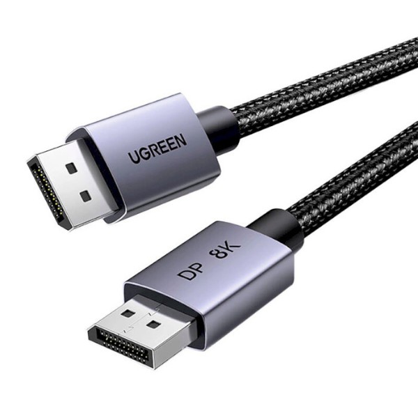 Фото - Кабель UGREEN DP120 DisplayPort to DisplayPort 1.4 8K@60Hz 3m Black (25906)