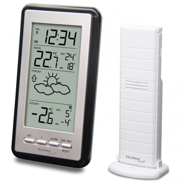 Фото - Метеостанция Technoline Silver/Black (WS9130) Фото - Метеостанция Technoline Silver/Black (WS9130)