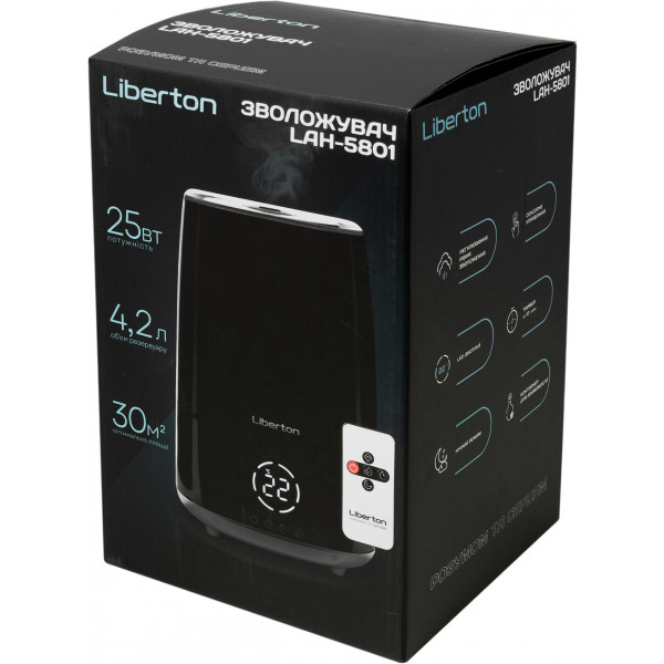 Фото - Зволожувач повітря Liberton LAH-5801