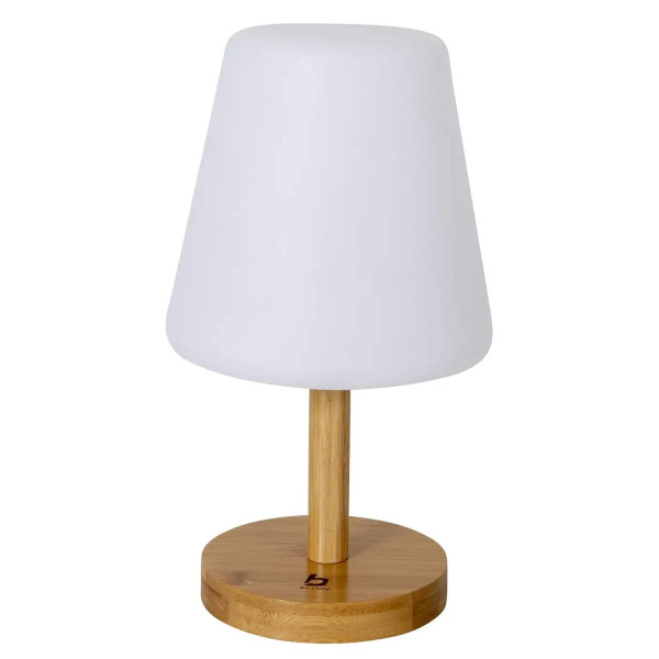 Фото - Ліхтар Bo-camp Cambridge Rechargeable 200 Lumen Bamboo/White (5818792)