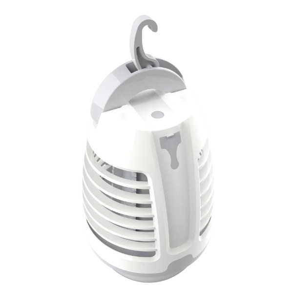 Фото - Знищувач комах Platinet LAMP WITH MOSQUITO KILLER LANTERN 5H BAT 6500K IP44 White (PMKL70)