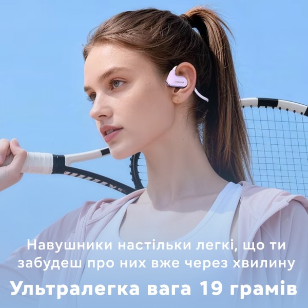 Фото - Навушники вкладиші бездротові Langsdom BE25 Purple