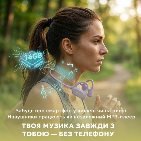Фото - Навушники вкладиші бездротові Langsdom BE25 Purple