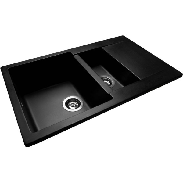 Фото - Мийка кухонна Miraggio LAPAS Black Shine