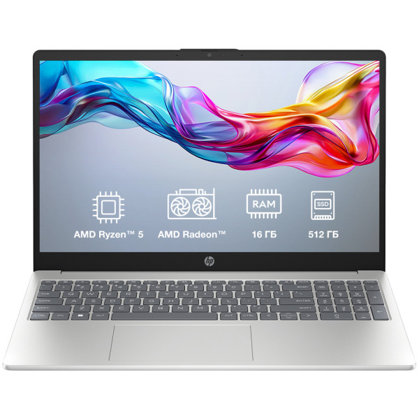 Ноутбук HP Laptop 15-fc0160ua (BF1J1EA) Natural Silver купить