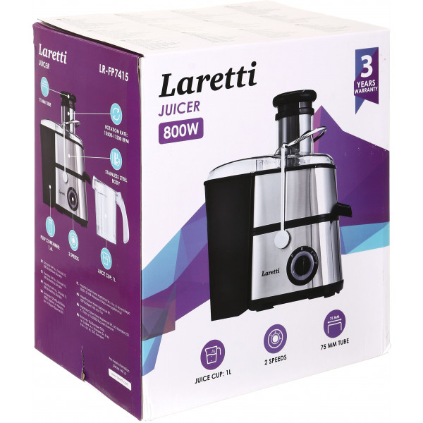 Фото - Соковитискач відцентровий LARETTI LR-FP7415