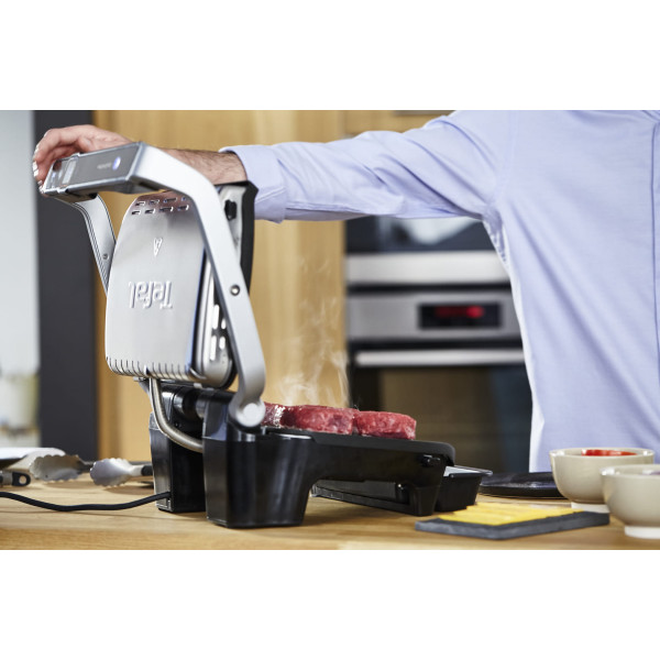 Фото - Гриль-барбекю електричний Tefal GC750D30 OptiGrill Elite