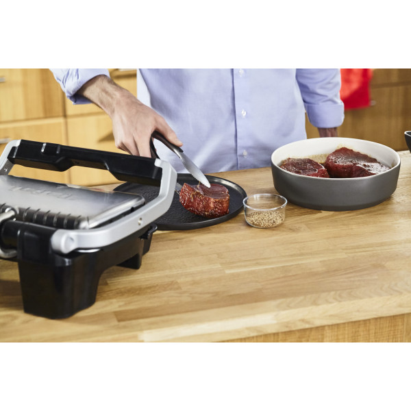 Фото - Гриль-барбекю електричний Tefal GC750D30 OptiGrill Elite