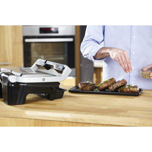 Фото - Гриль-барбекю електричний Tefal GC750D30 OptiGrill Elite