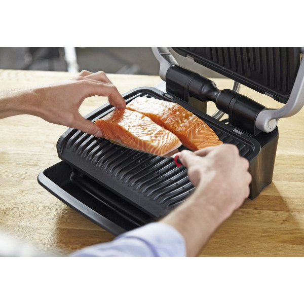 Фото - Гриль-барбекю електричний Tefal GC750D30 OptiGrill Elite