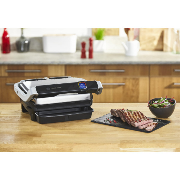 Фото - Гриль-барбекю електричний Tefal GC750D30 OptiGrill Elite