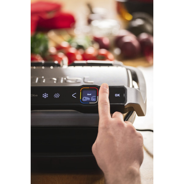 Фото - Гриль-барбекю електричний Tefal GC750D30 OptiGrill Elite