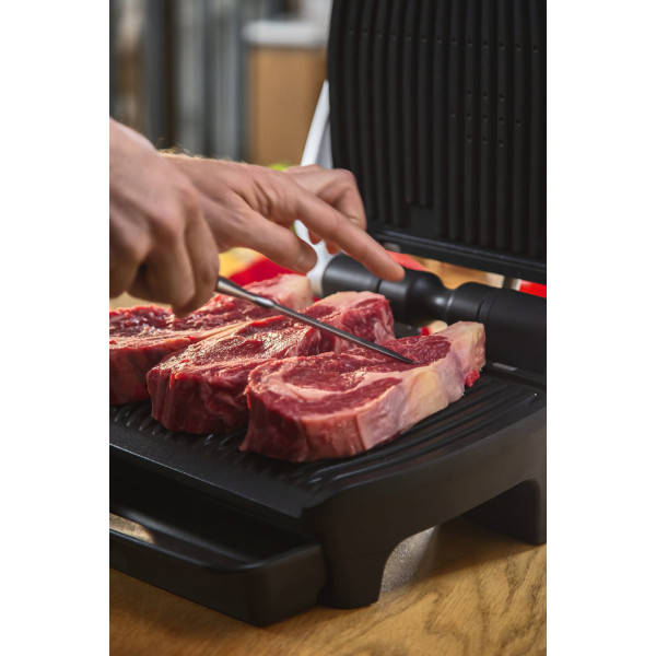 Фото - Гриль-барбекю електричний Tefal GC750D30 OptiGrill Elite