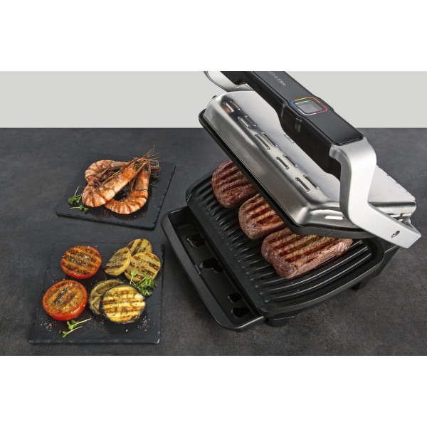 Фото - Гриль-барбекю електричний Tefal GC750D30 OptiGrill Elite