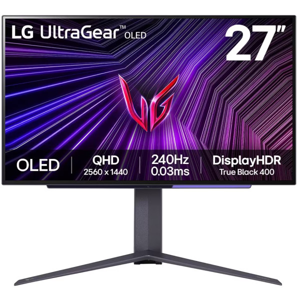 Фото - Монітор ігровий LG 27GS95QE-B