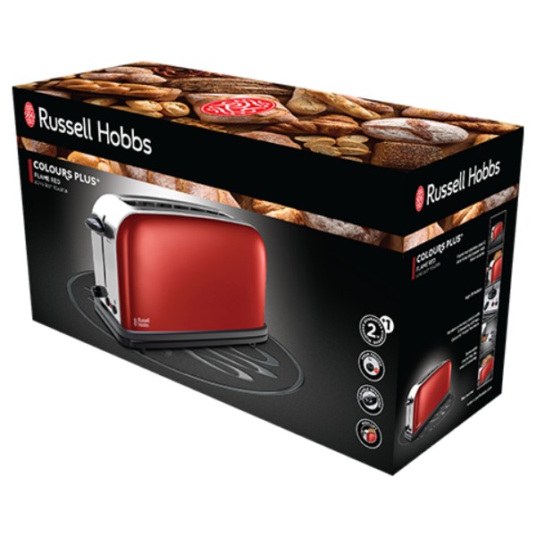 Фото - Тостер Russell Hobbs 21391-56 Flame Red