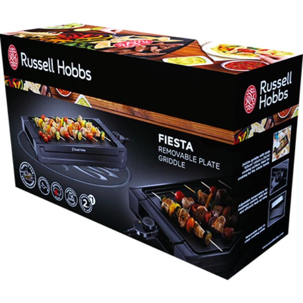 Фото - Гриль-барбекю электрический Russell Hobbs 22550-56 Fiesta со съемной панелью