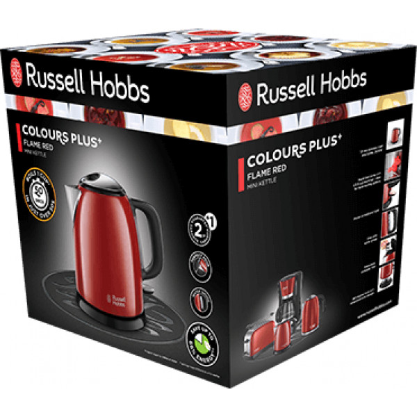 Фото - Электрический чайник Russell Hobbs 24992-70 Colours Plus Mini Red