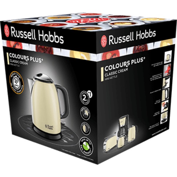 Фото - Електричний чайник Russell Hobbs 24994-70 Colours Plus Mini Gream