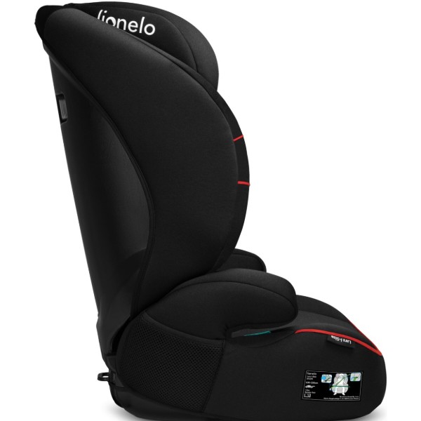 Фото - Автокрісло Lionelo LARS I-SIZE SPORTY BLACK RED