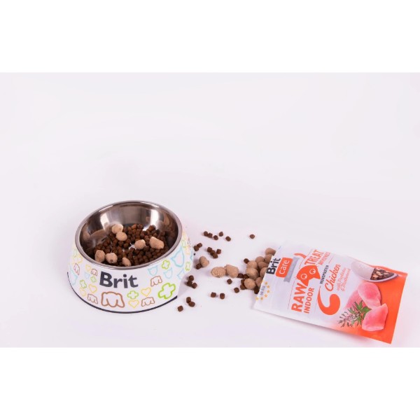 Фото - Лакомство для кошек Brit Raw Treat Freeze-dried Indoor and Antistress курица 40 г (8595602569557)