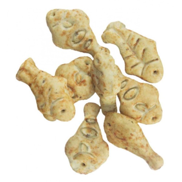 Фото - Ласощі для котів Trixie Cookies with Salmon & Catnip печиво з лососем та котячою м’ятою 50 г (4011905427430)