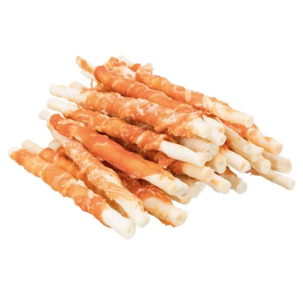 Фото - Лакомство для собак Trixie Denta Fun Chicken Chewing Rolls 240 г 30 шт. (4011905313788)