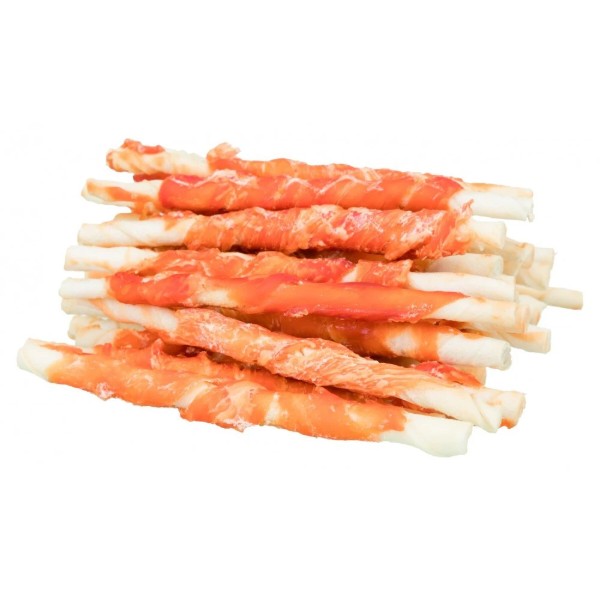 Фото - Лакомство для собак Trixie Denta Fun Chicken Chewing Rolls 240 г 30 шт. (4011905313788)