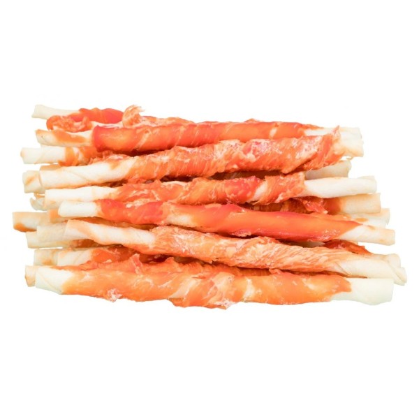 Фото - Лакомство для собак Trixie Denta Fun Chicken Chewing Rolls 240 г 30 шт. (4011905313788)