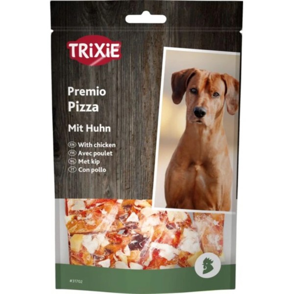 Фото - Ласощі для собак Trixie Ласощі Trixie Premio Chicken Pizza для собак піца з куркою 100 г Фото - Ласощі для собак Trixie Ласощі Trixie Premio Chicken Pizza для собак піца з куркою 100 г