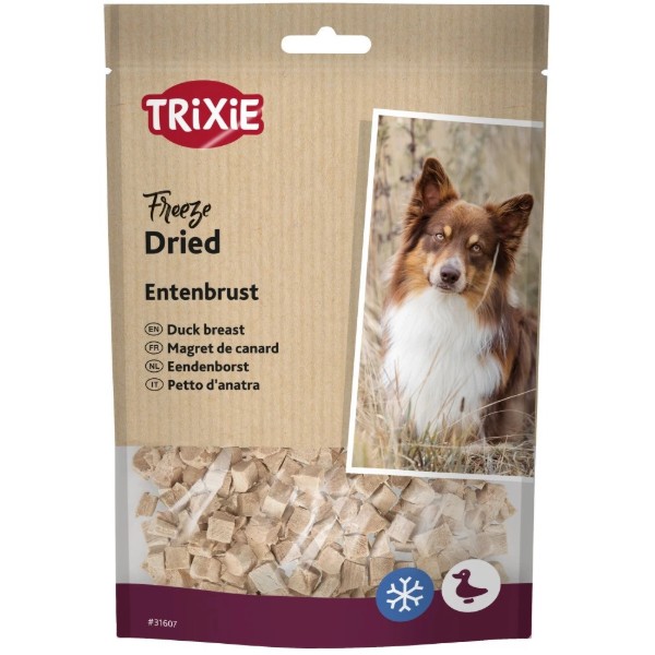 Фото - Ласощі для собак Trixie Freeze Dried Duck Breast качина грудка 50 г (4011905316079)