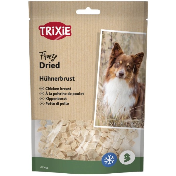 Фото - Ласощі для собак Trixie Freeze Dried Chicken Breast куряча грудка 50 г (4011905316062) Фото - Ласощі для собак Trixie Freeze Dried Chicken Breast куряча грудка 50 г (4011905316062)
