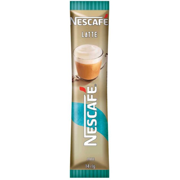 Фото - Кава розчинна Nescafe Latte 20 стіків по 14 г