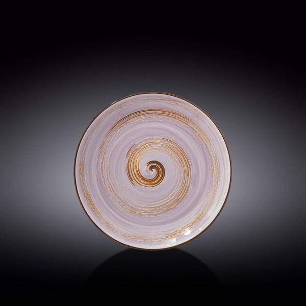 Фото - Тарілка десертна Wilmax Spiral Lavander 20.5 см (WL-669712 / A)