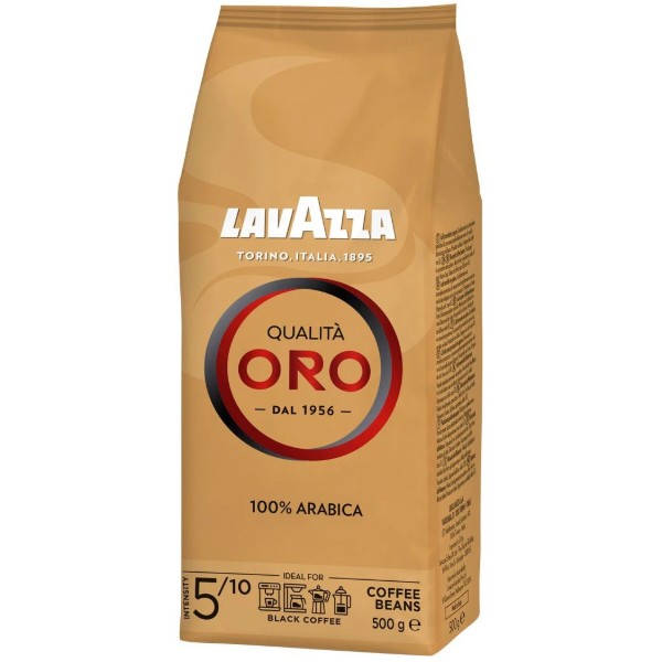 Фото - Кофе в зернах Lavazza Qualita Oro 500 г Фото - Кофе в зернах Lavazza Qualita Oro 500 г